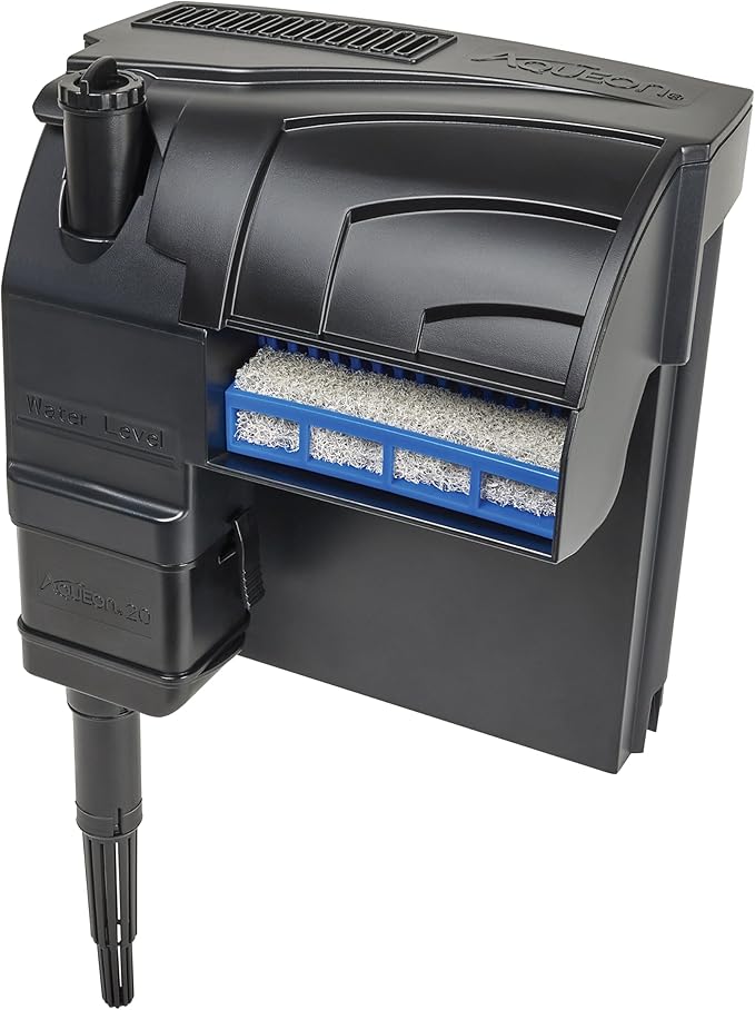 Aqueon Aquarium Fish Tank SmartClean Power Filter with EcoRenew Filter Cartridge, 20-30 Gallons-PawvioPets