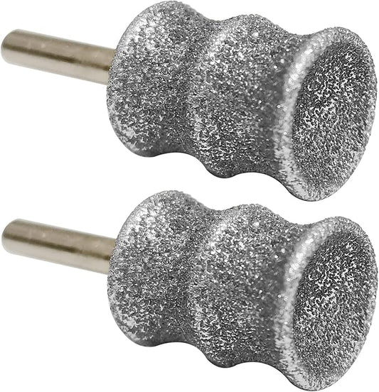 Dog Nail Grinder and Trimmer Bits for Dremel - Dog Nail Grinder Attachment - Painless Pet Nail File & Clipper for Large, Medium and Small Dogs & Cats 2Pack-PawvioPets