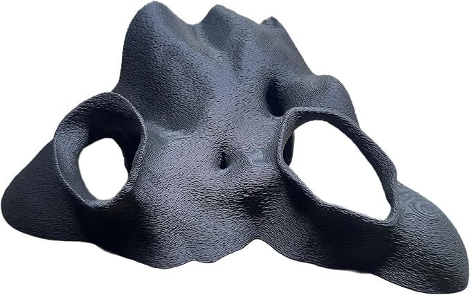 Aquarium & Terrarium Corner Cave – Faux Mangrove Root Hideout for Fish, Shrimp, Geckos, Snakes – Natural-Look Reptile Tank Decor in Textured Root Style (Charcoal, 7.5" x7.5''x4)-PawvioPets