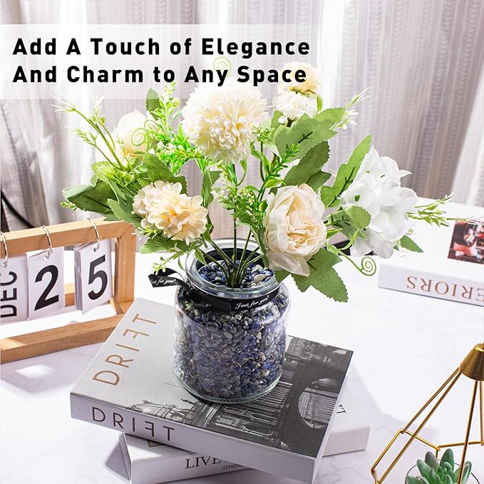 Crystals Chips Bulk Crushed Quartz Lapis Lazuli Stones 0.5 Lb/230g, Natural Irregular Shaped Healing Gravels Pebbles Decorative Stones for Fish Tank||Vase Filler|Succulent Plants Decor-PawvioPets