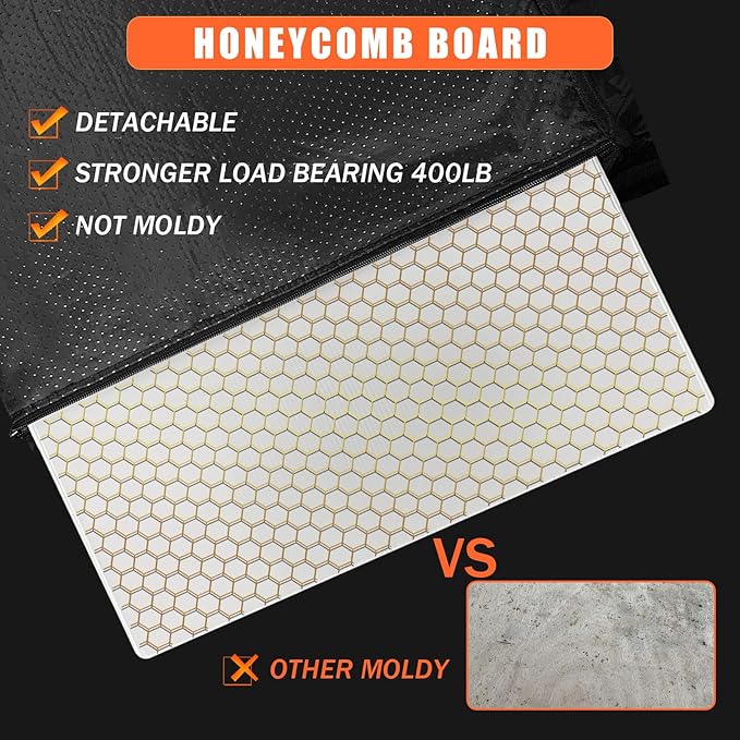 Back Seat Extender for Dogs Hard Bottom, Upgraded 7-Layer PU Leather Dog Car Seat Cover with Support 400lbs, Waterproof Dog Hammock Bed Backseat, Anti-Scratch Pet Seat Extender for Car, SUV, Truck-PawvioPets