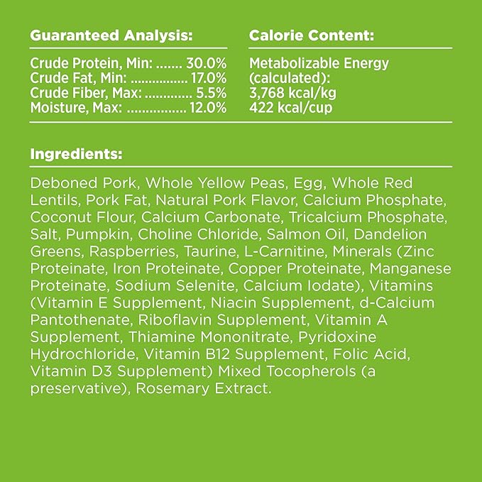 BIXBI Rawbble Dry Dog Food, Pork, 4 lbs - USA Made with Fresh Meat - No Meat Meal & No Corn, Soy or Wheat - Freeze Dried Raw Coated Dog Food - Minimally Processed for Superior Digestibility-PawvioPets