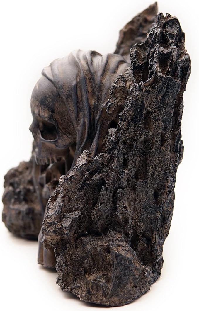 Fish Tank Decor Rocks.Aquarium Decoration Model.Easy and Quick Solution for Aquascaping.(Skull Canyon)-PawvioPets