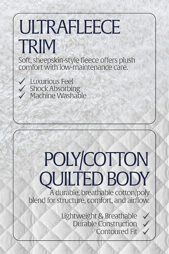 Equinavia Eidsvoll Shaped English Saddle Pad for Show Jumping with Ultra Fleece Trim-PawvioPets