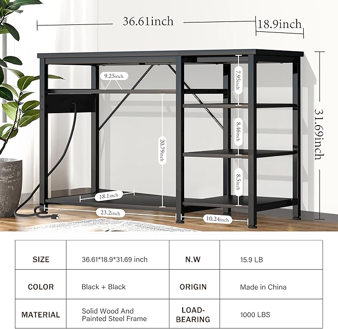 40-50 Gallon Fish Tank Stand: Heavy Duty Aquarium Stand with Power Outlets and Cabinet for Fish Tank Accessories Storage - Metal Frame, 1000LBS Capacity, Suitable for Fish & Reptile Terrariums-PawvioPets