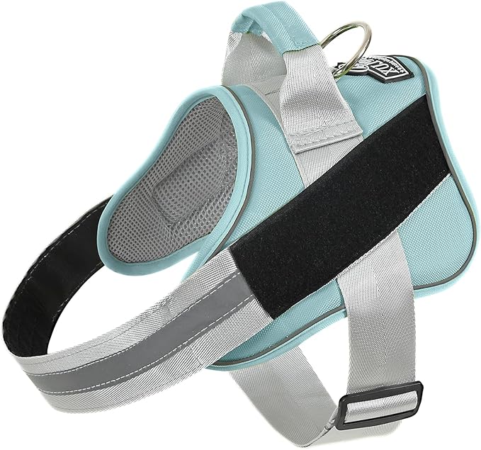 Bolux Dog Harness, No-Pull Reflective Dog Vest, Breathable Adjustable Pet Harness with Handle for Outdoor Walking - No More Pulling, Tugging or Choking-PawvioPets