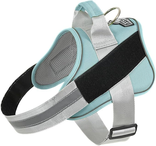 Bolux Dog Harness, No-Pull Reflective Dog Vest, Breathable Adjustable Pet Harness with Handle for Outdoor Walking - No More Pulling, Tugging or Choking-PawvioPets