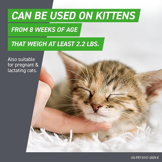 FRONTLINE Plus Flea and Tick Treatment for Cats Over 1.5 lbs. 3 Treatments-PawvioPets