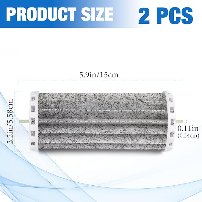 Bio Wheel Aquarium Filter Compatible with Marineland Penguin 200B 350B Bio-Wheel Power Filter Replacement Parts for 200 350 Assembly Biowheel Fish Tank Hang On Filter Part PRBW2350B (2 Pack)-PawvioPets