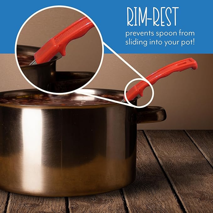 Darware Portion Control Serving Spoons (6-Piece Ladle Set); w 1/4 Cup, 1/2 Cup, 3/4 Cup & 1 Cup (2, 4, 6, 8 oz) & 1/2 & 1 Cup Utensils/Spoodles-PawvioPets