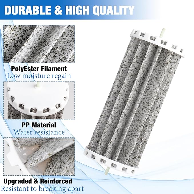 Bio Wheel Aquarium Filter Compatible with Marineland Penguin 200B 350B Bio-Wheel Power Filter Replacement Parts for 200 350 Assembly Biowheel Fish Tank Hang On Filter Part PRBW2350B (2 Pack)-PawvioPets