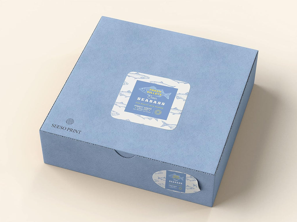 300 pcs Premium Custom Stickers Uncoated Paper 2 inch Square - Personalized Stickers for Businesses with Logo and Name