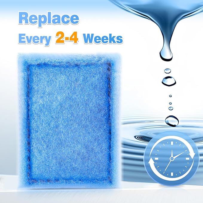 8/16/32 Pack Rite-Size B Filter Cartridges Compatible with MarineLand Penguin PRO Power Filters 100/125/175 & Original Penguin Power Filter 150 - Rite-Size B Replacement Filter Cartridges-PawvioPets