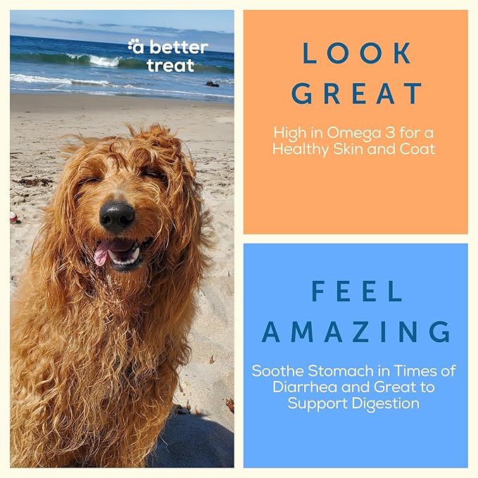 A Better Treat – Freeze Dried Organic Pumpkin, Wild Caught Salmon, Organic Grass Fed & Finished Pasture Raised Beef, Organic Chicken Dog and Cat Treats | Healthy, Diabetic Friendly | Made in The USA-PawvioPets