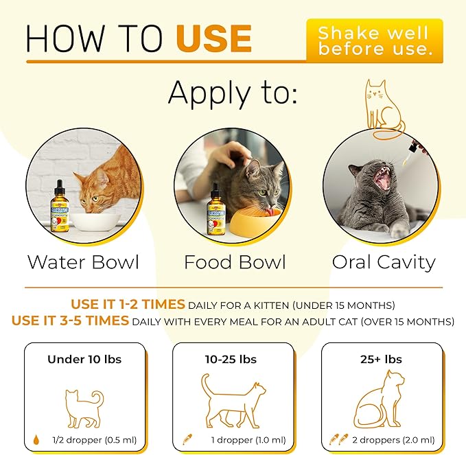 Cat Joint Supplement for All Breeds – Glucosamine for Cats and Kittens – Glucosamine, Chondroitin, MSM for Hip & Joint Care – Natural Ingredients with Chicken Flavor – 2 Oz-PawvioPets