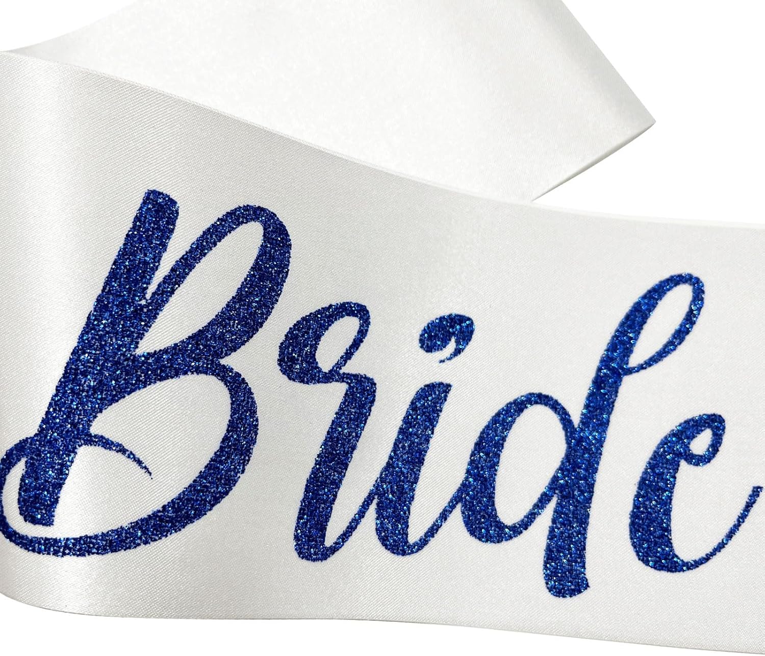 Bride to Be Sash Blue, Bride Sash Bachelorette Party Bridal Shower Sashes Bachelor Decorations Just Married Gift Engaged Decor Accessories,White Blue