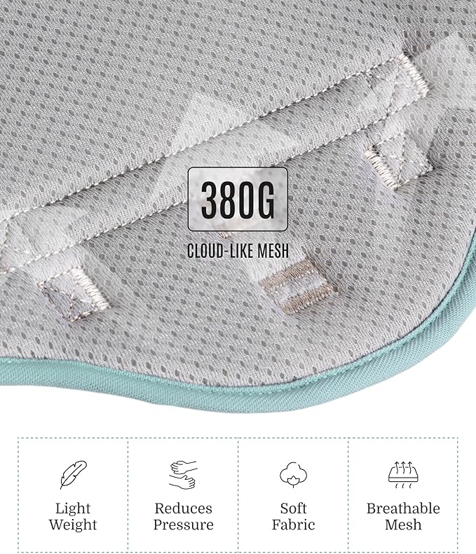 2025 New Edition, Fei & Eve MagEase Dog Harness - 3-Second Magnetic Buckles | 3-Point No-Pull Control | Heavy-Duty 900D Nylon | Dual Safety Handles | Breathable Mesh | Adjustable Fit | Large, Green-PawvioPets