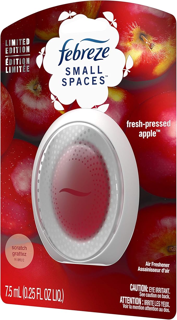 Febreze Small Spaces Fresh Pressed Apple Air Freshener - 0.25 fl oz-PawvioPets