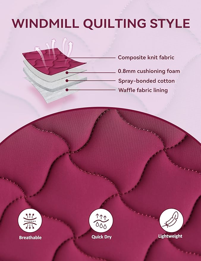 Close Contact Non-Slip Design Horse Riding Pad Moisture-Wicking Shock Absorbing English Saddle Pad for Horses-PawvioPets