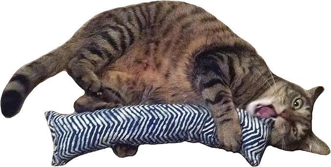 15" Catnip Cat Kicker Toys/Kitty Kick Sticks/Cat-Nip Kick Sticks (Blue) (Kickers Filled with 1 oz Premium Canadian Catnip)-PawvioPets