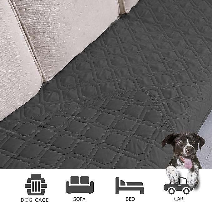 Ameritex Waterproof Blanket Reversible Dog Bed Cover Pet Blanket for Furniture Bed Couch Sofa-PawvioPets