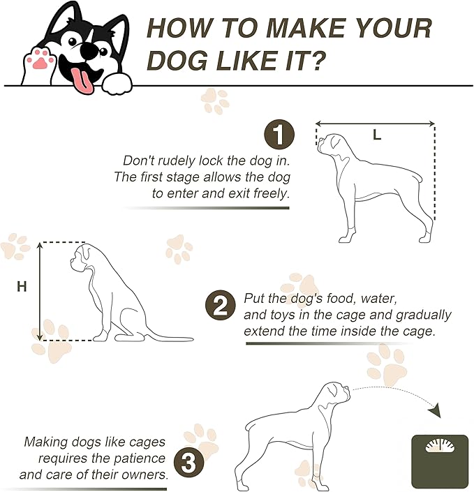 EDYO LIVING 38" Large Dog Crate Furniture with Sliding Barn Door, Wooden Dog Kennel with Drawer for Storage, Water Resistant Indoor Furniture Style Dog Crate for Small/Medium/Large Dog, Rustic Oak-PawvioPets