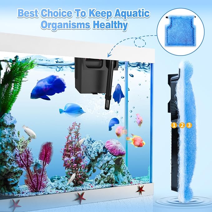 8/16/32 Pack Rite-Size A Filter Cartridges Compatible with MarineLand Penguin Power Filters 75 & 100 - Rite-Size A Replacement Filter Cartridges Compatible with MarineLand Penguin Power Filter-PawvioPets