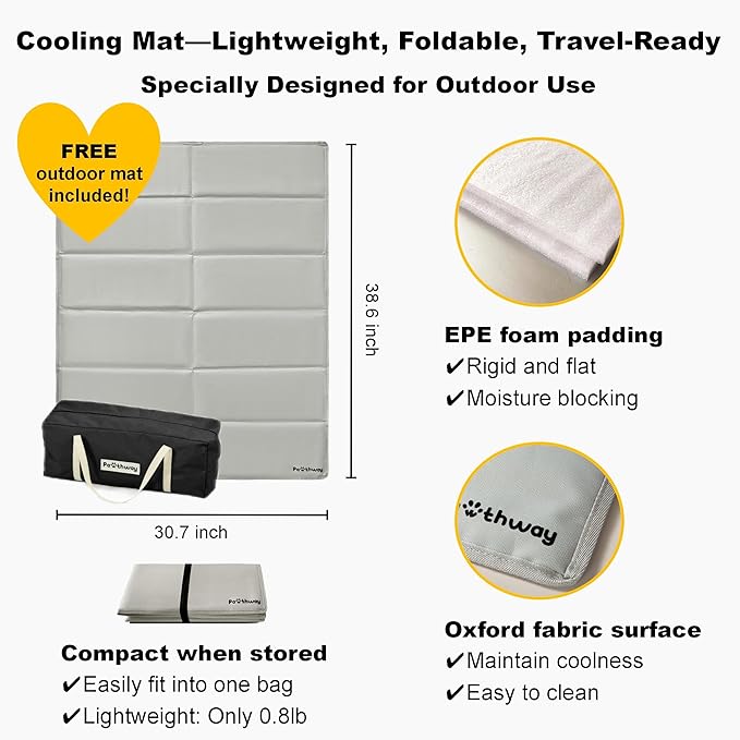 Dog Tent Cotton Fabric, Aluminum Poles and Camping Mat, Outdoor Weatherproof, Dog House Outdoor, Breathable with 2 Side Windows, Portable and Collapsible (Black, Large)-PawvioPets