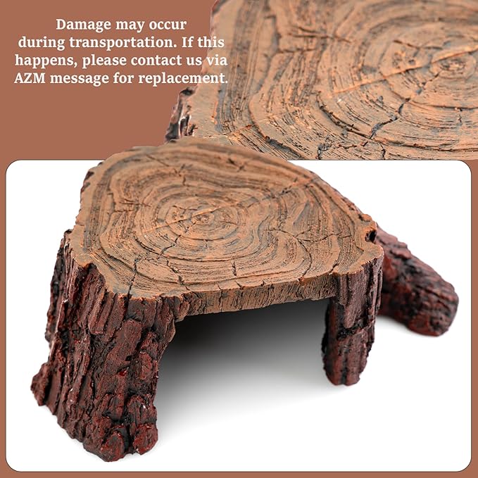 Aquarium Tank Accessories, Safe & Comfortable Hide, Reptile Hideout, Tortoises, Lizards, Hamster House-PawvioPets