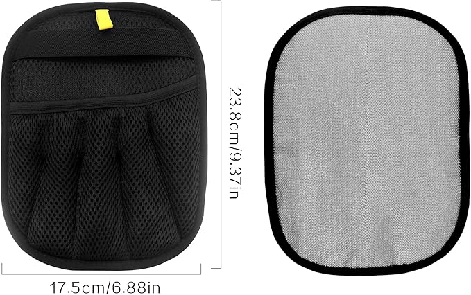 2 PCS Pet Hair Remover Glove Reusable cat and Dog Hair Remover Static dehairing Gloves for Sofas, Furniture, Carpets, car Seats, pet Grooming cat and Dog dehairing Tools-PawvioPets