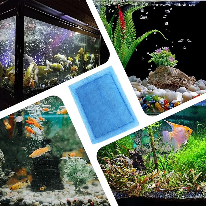 12 Pack Aquarium Filter Cartridges for Aqua-Tech 30-60/20-40 Gallon Fish Tank Power Filter Replacement, EZ-Change #3 Fish Filter Cartridge-PawvioPets