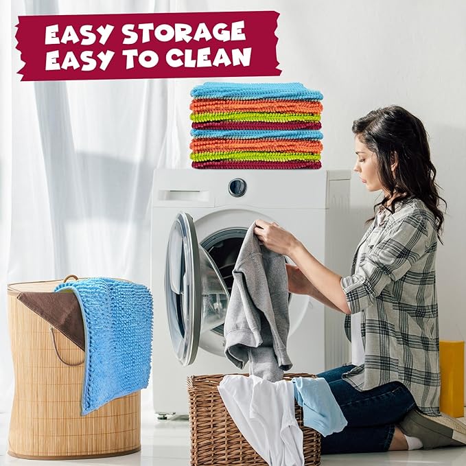 Barydat 8 Pcs Guinea Pig Cage Liner for Guinea Pig Cage Bedding Reusable Rabbit Mat Pad Washable Training Pad Animal Sleeping Bedding Mat(24x16'',Champagne, Lake Blue, Dark Purple, Grass Green)-PawvioPets