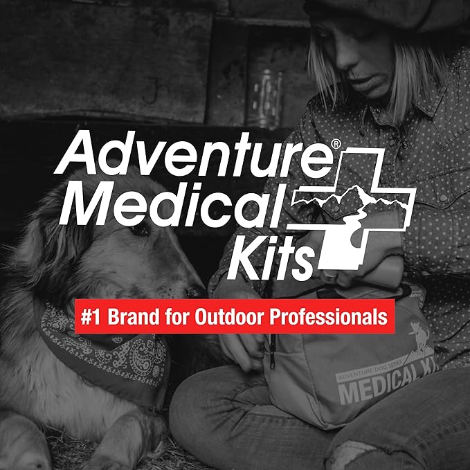 Adventure Medical Kits Me & My Dog Medical Kit - Human & Canine First Aid Essentials - Includes Cold Pack, SOL Emergency Blanket, Splinter Picker & More-PawvioPets