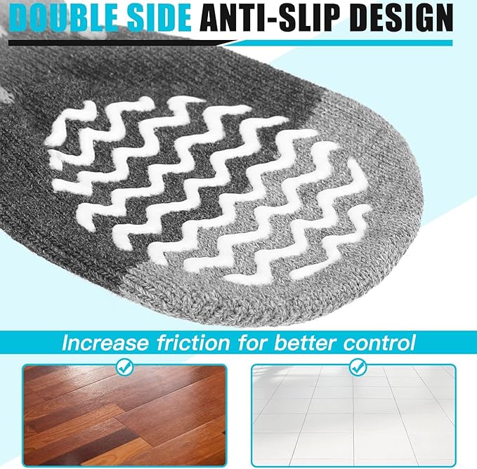 EXPAWLORER Anti Slip Dog Socks to Prevent Licking Paws, Dog Shoes for Hot Pavement, Dog Booties for Small Medium Large Senior Dogs, Traction Control Dog Boots & Paw Protectors for Hardwood Floors-PawvioPets