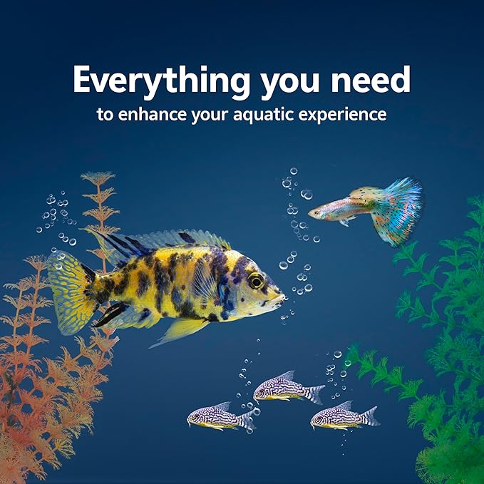 Aqueon 10 Gallon Aquarium Starter Kit with SmartClean Filtration and LED Lighting for Tropical Freshwater Fish-PawvioPets