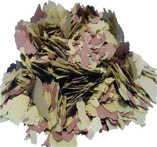 Aquatic Foods Inc. California Blackworm & Cichlid Green GRO Premium Flakes for Discus, Cichlids All Community Tropical Fish Also Pellet Mix, Wafer Mix Included…1-lb 2oz-PawvioPets