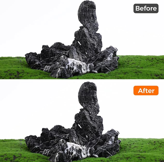 6-8 Inches Natural Seiryu Stone 4 PCS Aquarium Rocks for Aquascaping, Aquarium Landscaping, Terrariums, Fish Tank Decoration, Vivariums, Paludarium, Reptile and Amphibian Enclosures-PawvioPets