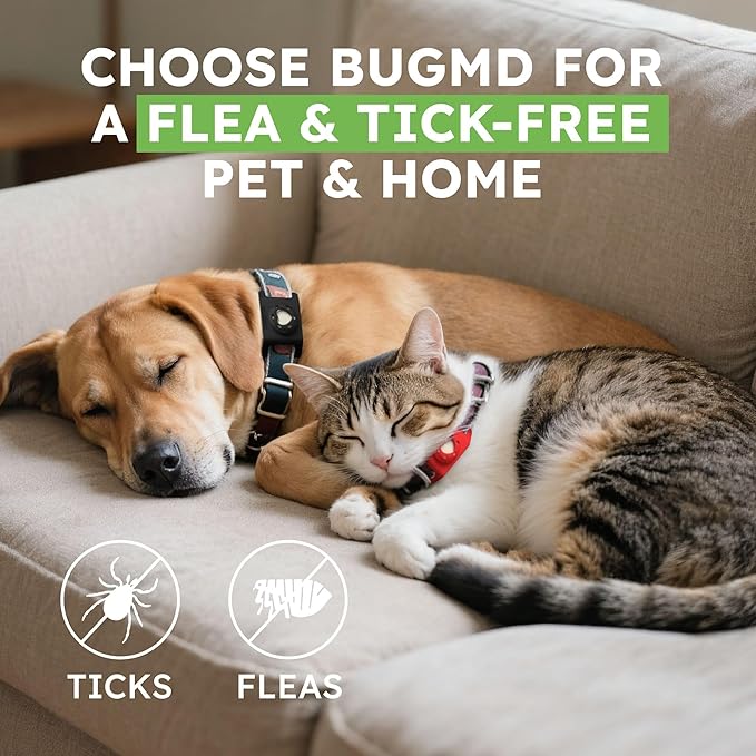BugMD Paw Guardian Refill, Plant-Powered Flea & Tick Protection Tablets, 3 Count, 30-Day Protection, Natural Essential Oil Formula-PawvioPets