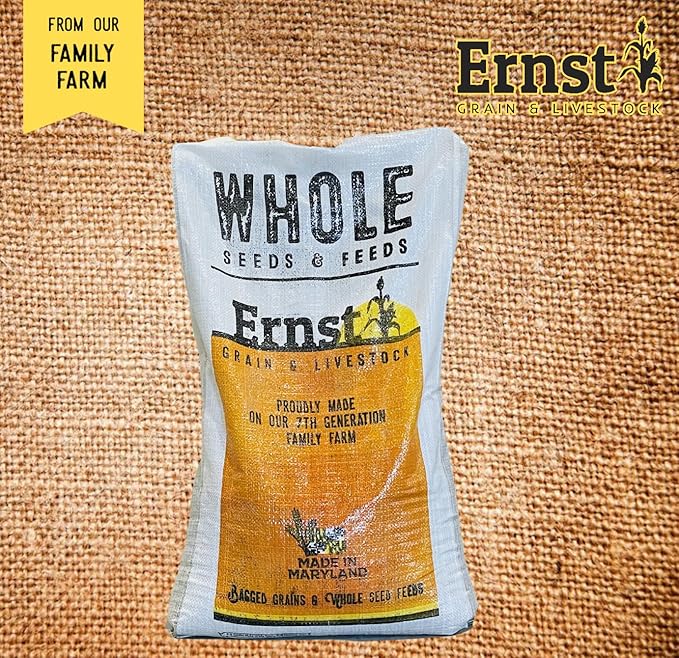 Ernst Grain & Livestock's Bird and Wildlife Feed – Perfect for Birds, Ducks, Squirrels, Turkeys, Rabbits, Geese, and Deer – Non-GMO Wild Animal & Bird Feed for Outside Feeders (25lb Bag)-PawvioPets