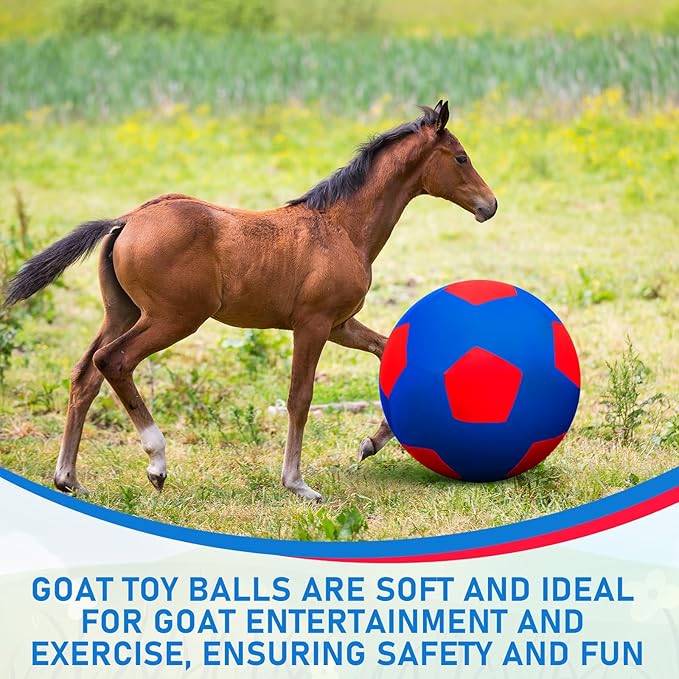 30inch Giant Herding Ball with Cover Anti Burst Ball Please Watch VCR for How to Inflation Horse Toys for Horses Stall Entertainment Play, Pump Included (Classic)-PawvioPets