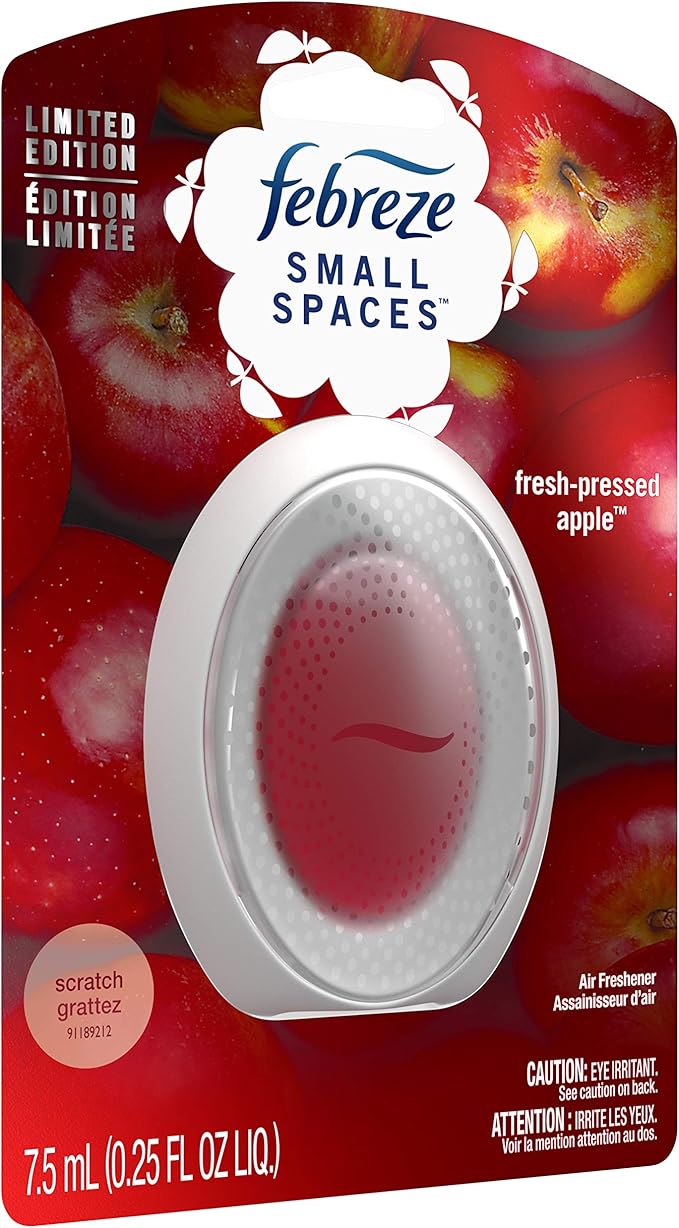Febreze Small Spaces Fresh Pressed Apple Air Freshener - 0.25 fl oz-PawvioPets