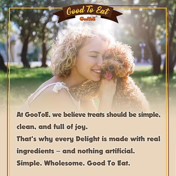 Gootoe Chicken Breast Strips 1 lb, Dog Treats, All Natural, Grain-Free, High-Protein, Healthy & Easily Digestible, Soft Texture-PawvioPets