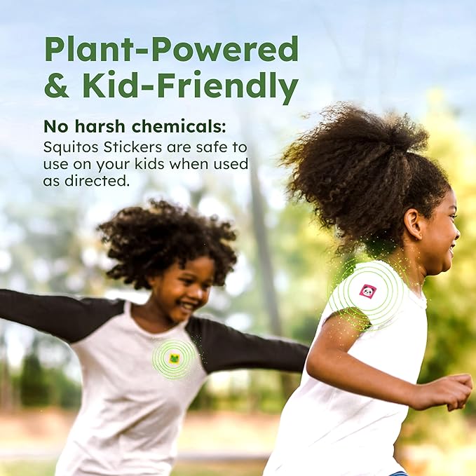 BugMD Squito Stickers Mosquito Repellent Patch Stickers for Kids (234 Patches), Safe & Effective Insect Repellent Patches for Toddlers, Kids, Camping, Beach & Outdoor Essentials-PawvioPets