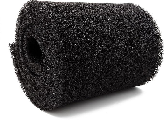 ALEGI Aquarium Filter Media Foam Material Cut to Fit, 36" x 12" x 1" / 72" x 12" x 1" Bio Pre Filter Sponge Pad Sheet for Fish Tank (12" x 72" x1"-20ppi)-PawvioPets