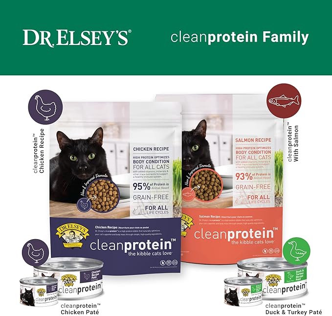 Dr. Elsey's® cleanprotein® Duck & Chicken Homestyle Recipe All-Meat Pouch (Pack of 12)-PawvioPets