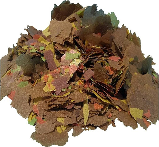 Aquatic Foods Inc. California Blackworm & Premium Tropical Fish Flakes for Discus, Cichlids All Community Tropical Fish Also Pellet Mix, Wafer Mix Included…1-lb 2oz-PawvioPets