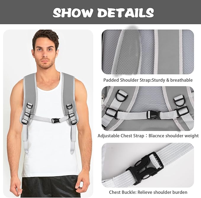 Cat Backpack Carrier,Pet Carrier Airline Approved for Small Dog Cat Puppy Kitten Bunny,Ventilated Mesh Design Animal Backpack for Hiking Camping Travel Bag (Light Grey)-PawvioPets