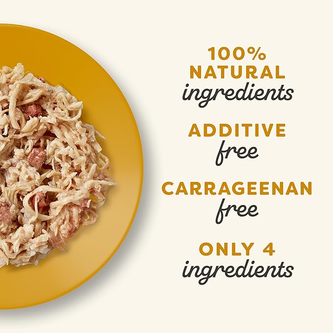 Applaws Natural Wet Cat Food in Broth, Limited Ingredient Canned Wet Cat Food, No Additives, Made with Natural Ingredients, Chicken Breast & Liver in Broth (24 x 2.47oz Cans)-PawvioPets