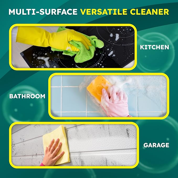 All-Purpose Cleaner & Degreaser – Heavy-Duty Grease & Stain Remover for Home, Kitchen, Garage & Industrial Use, Surface-Friendly Cuts Through Tough Dirt – 1 Gallon-PawvioPets