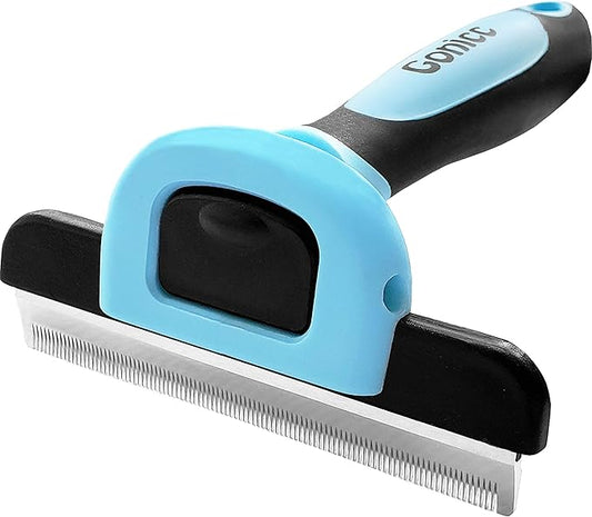 Gonicc PDT- 1001 Professional Pet De Shedding comb Tool Blue-PawvioPets